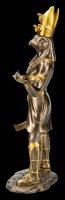 Ägyptische Krieger Figur - Horus - Bronziert