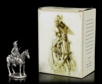 Pewter Soldier Figurine on Horse