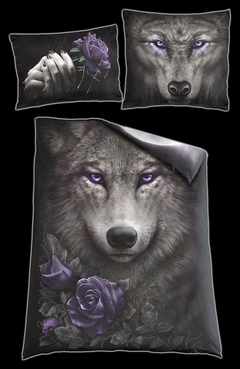 Wolf Soul - Single Duvet Cover with Pillow Case