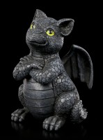 Small Dragon Figurines - Black Guards Set of 2