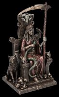 Hel Figurine - Germanic Goddess of Death on Throne