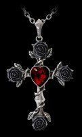Alchemy Gothic Necklace - Black Rosifix