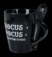 Kaffeetasse mit Löffel - Hocus Pocus
