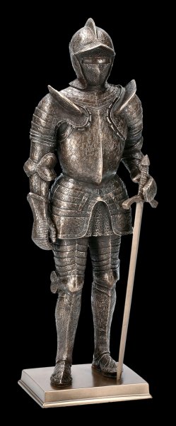 Standing Knight Figurine with Sword