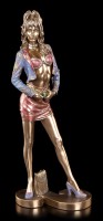 Sexy Frauen Figur im Disco Outfit
