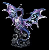 Dragon Figurine - Blue Dragon Protector