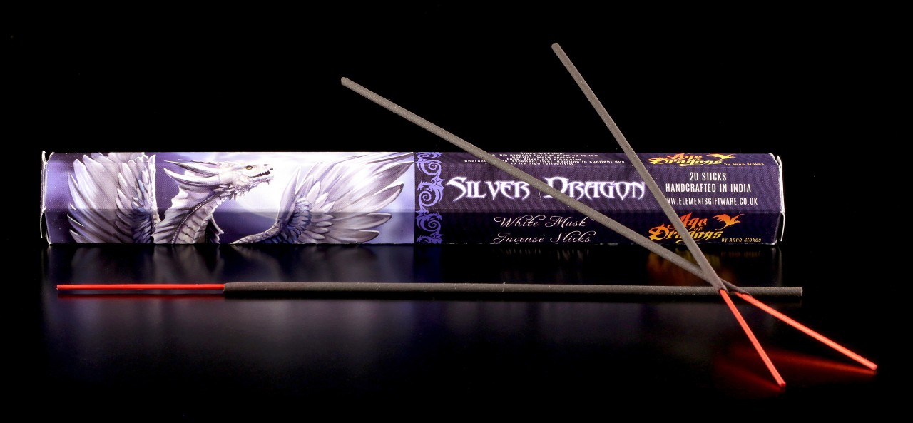 Incense Sticks White Musk - Silver Dragon