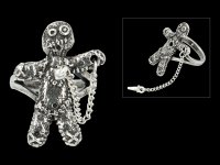Alchemy Hexen Ring - Voodoo Doll