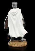 Knight Templar Figurine with Axe and Shield