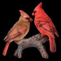 Bird Figurine - Cardinals on Branch