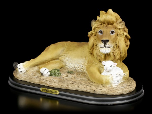 The Lion and the Lamb Figurine