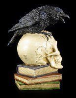 Alchemy The Vault - Rabe auf Totenkopf - Poes Raven