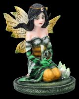 Fairy Figurine small green - Kirana with Crystals