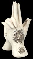 Deco Hands Folded - Palmistry