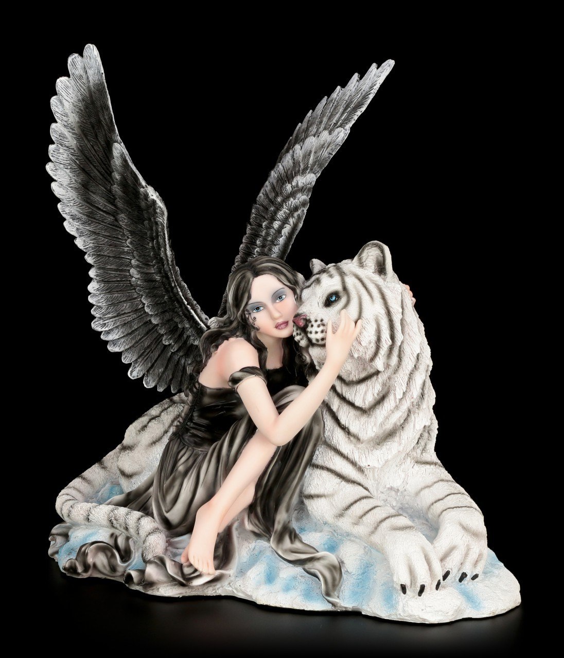 Angel Figurine - Liberty with Tiger