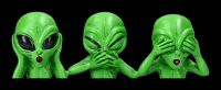 Alien Figurines - Three Wise Martians