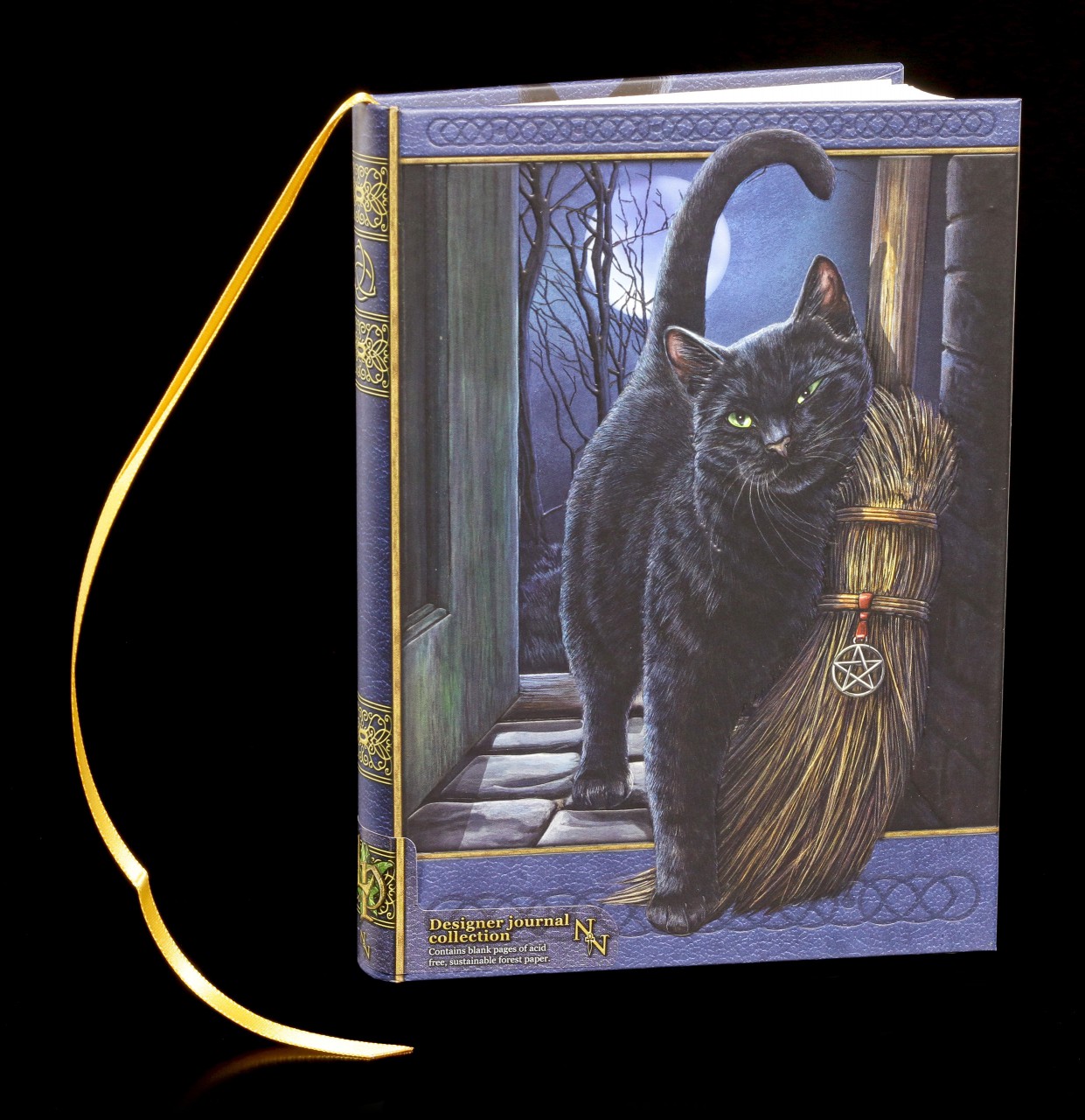 Notizbuch mit Katze - A Brush with Magic