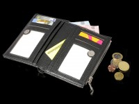 Wallet with 3D Cats - Longing