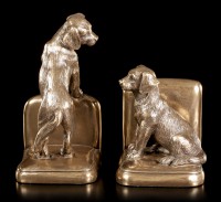 Hunde Buchstützen Set - Beagle Welpen