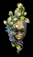 Venetian Mask - Peacock Garden - colored