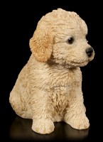 Dog Puppy Figurine - Labradoodle