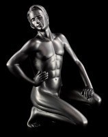 Male Nude Figurine - Paul black