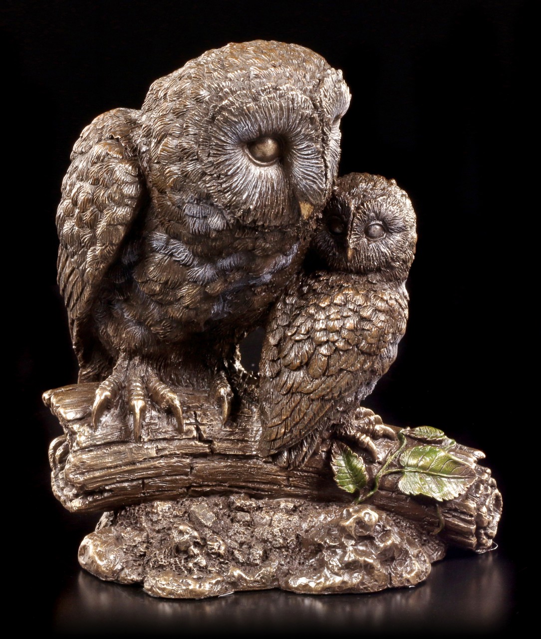 Owl Figurine - Mother and Child