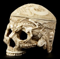 Box - Tibetan Human Skull
