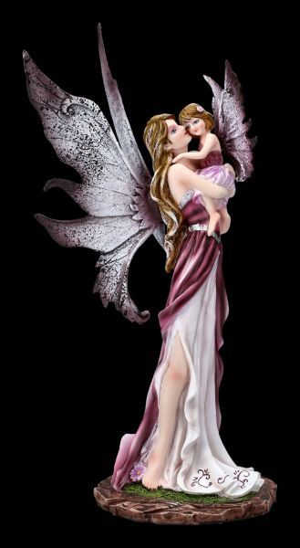 Fairy Figurine - Mother with Baby - Happiness