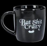 Tasse schwarz - Bat Shit Crazy