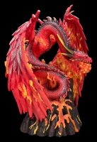 Drachen Figur - Feuerdrache Asher