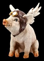 Schweine Figur - When Pigs Fly