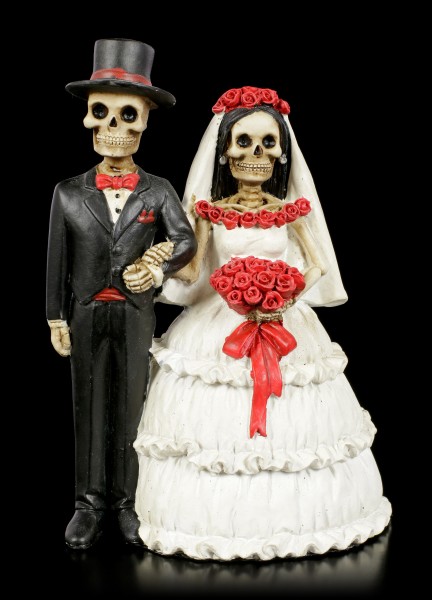 Skelett Brautpaar - Love Never Dies - Eternally Yours