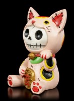 Furry Bones Figurine - Cat Maneki Neko