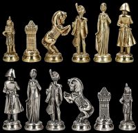 Napoleon Chess Figurines - Metal Large