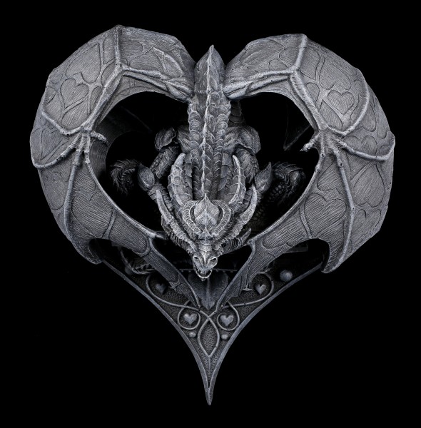 Wall Plaque - Dragon of Hearts