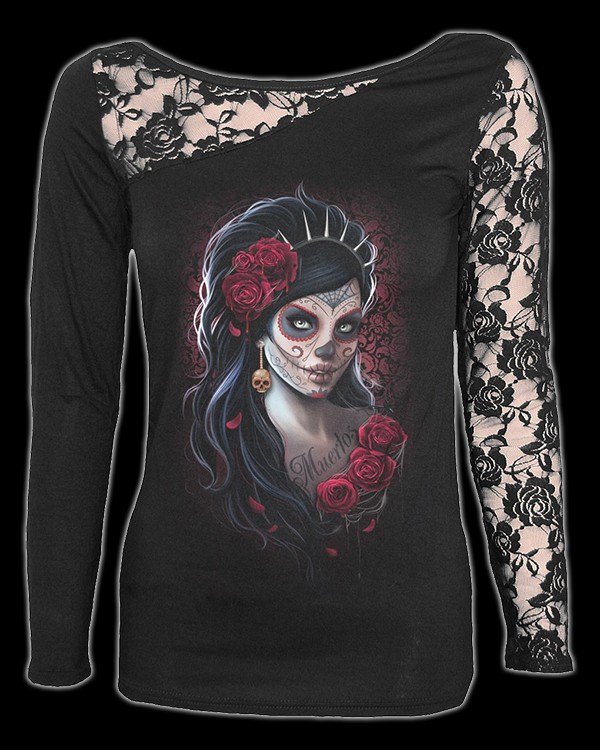 Day Of The Dead - Lace Longsleeve