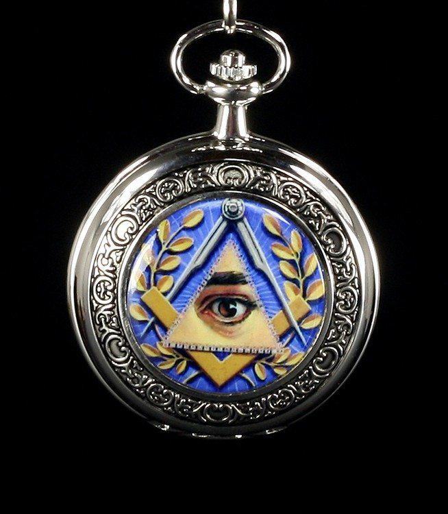 Pocket Watch - Masonic Eye