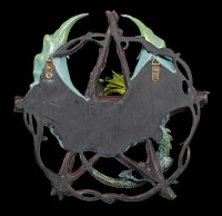 Pentagramm mit Drache Forest - Anne Stokes