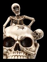 Totenkopf mit Skeletten - Breaking Free