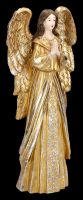 Engelfigur betend - goldfarben 26 cm