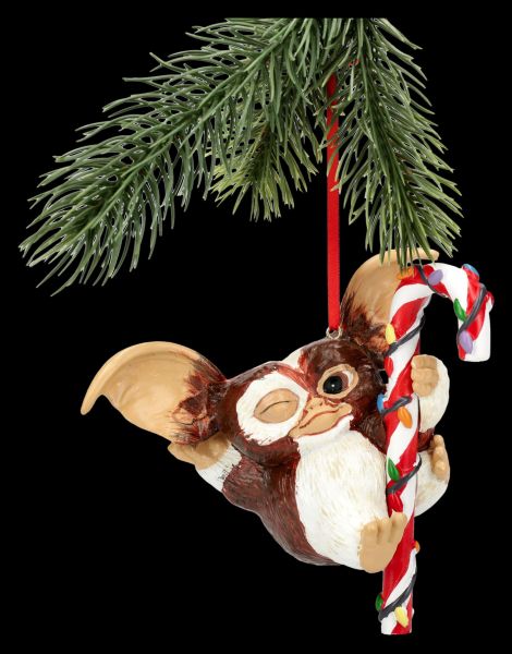 Gremlins Christbaumschmuck - Gizmo an Zuckerstange