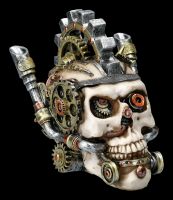 Totenkopf Steampunk Schatulle - Metal Head