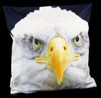 Cushion Cover - Bald Eagle Head