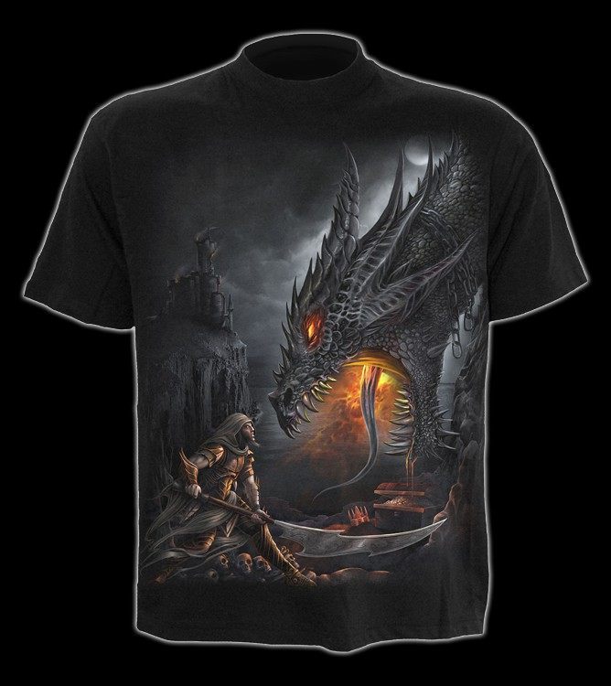 T-Shirt mit Drache - Dragon Slayer