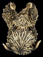 Highland Cow Bottle Holder – Gold-coloured