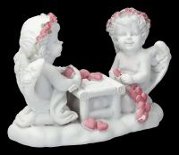 Angel Figurines - Cherubs with Hearts