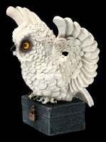White Owl Figurine - Archimedes