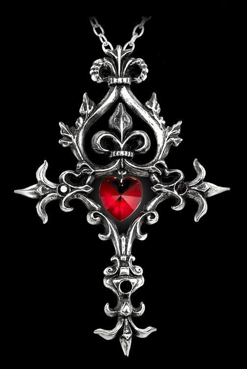 Renaissance Cross of Passion - Alchemy Gothic Halskette