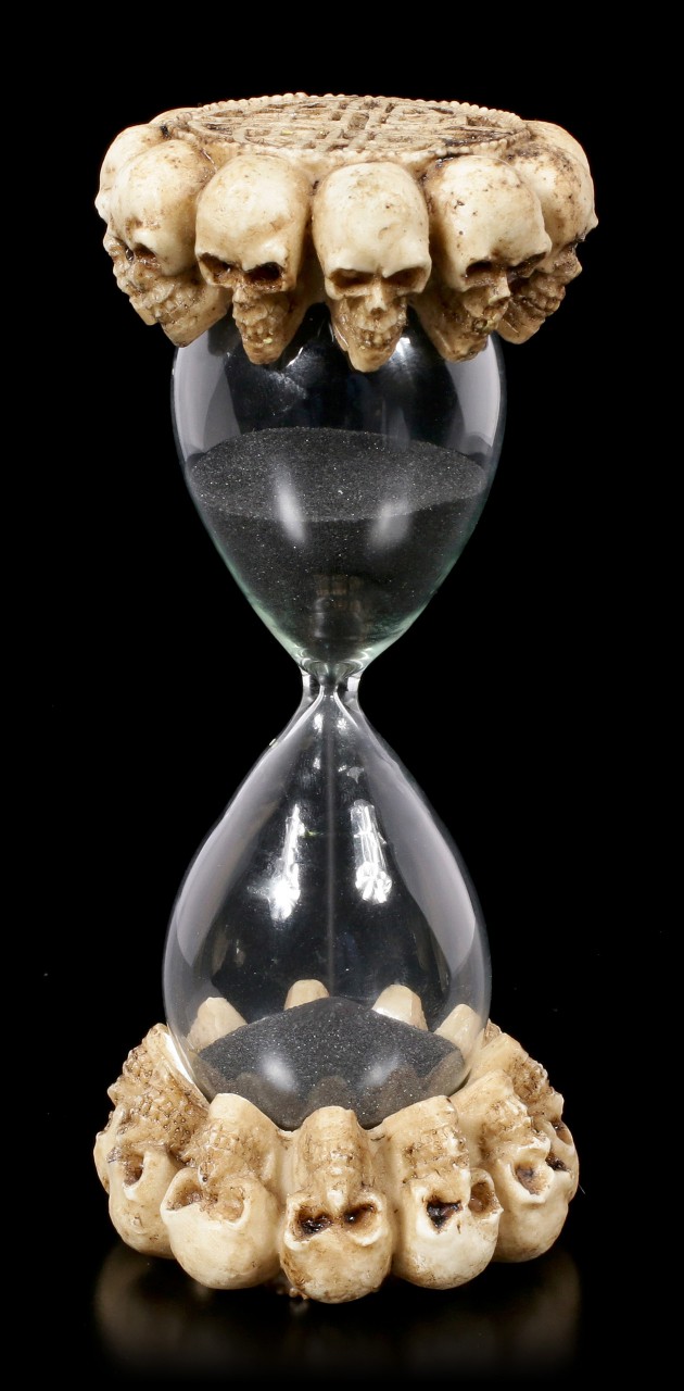 Skull Sand Clock - Timeless Infinity